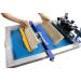 INTBUYING Screen Printing Squeegee - 6.3 Wooden Handle with Rubber Blade - Buy Online on SooperMarket.com