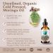 Organic Moringa Seed Oil - Bella Terra Oils | Cold-Pressed Facial Elixir | 2 oz | High in Vitamins A C & E for Radiant Beauty - Buy Online on SooperMarket.com