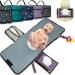 Bubenherz diaper pocket - comfort -xl hygiene wrapping & non -slip wet cloth compartment for all sizes - diaper pad for on the go - changing bag organizer with plenty of space Violet feed