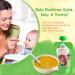 Organic Halal Baby Food Pouches - Stage 2 Carrot Lamb Puree 12x130g for 7+ Months - Buy Online on SooperMarket.com