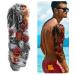 GFHIH Christmas Full Arm Temporary Tattoos for Men and Women - Waterproof & Realistic Sleeve Designs - Long Lasting Holiday Gift - 12 Sheets (L19xW7) - Buy Online on SooperMarket.com