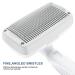 Crala Self Cleaning Slicker Brush- Pet Grooming Shedding Tool for Short & Long Haired Dogs & Cats- Removes Loose Undercoat, Mats & Tangles- White - Buy Online on SooperMarket.com