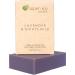Lavender Goats Milk Soap Bar. Natural and Organic Soap. With Organic Skin Loving Oil. This Soap Makes a Wonderful and Gentle Face Soap or All Over Body Soap. 4.5 oz Bar 1 Pack