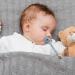 PAPACHOO Pacifier Clip 2 Pack - BPA Free Silicone Beads - Teething Relief for Baby Boys and Girls - Soothie Binky Clips in Dusty Blue and Light Pink - Buy Online on SooperMarket.com
