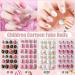 Kalolary Kids False Nail Kit - 288PCS Candy Pattern Full Cover Nails with Adhesive Tabs | Children's Day Gift for Little Girls Nail Art - Buy Online on SooperMarket.com