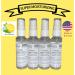 2 Pack Lemonade Scented Hand Sanitizer Sprays with Organic Aloe Vera - Made in USA | Woman Owned Business - Buy Online on SooperMarket.com