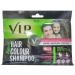 VIP NATURAL HAIR COLOUR SHAMPOO BLACK - 3 IN 1 SHAMPOO HAIR COLOUR CONDITIONER - 40ml