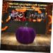 Didiseaon 5pcs Flannel Foam Pumpkin Autumn Decor Halloween Decor Velvet Pumpkins for Decorating Artificial Pumpkin Decoration Fall Decorations Home Decor Photo Prop Fake Pumpkin Set Purple Purple 14X12.5X12.5CM - Buy Online on SooperMarket.com
