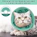 Heyu-Lotus Cat Cone Collar Soft Adjustable Recovery Collar | Green-M 21-28cm - Buy Online on SooperMarket.com