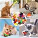 QUOZUO Cat Toys Kitten Toys Assortments 32 Packs Interactive Cat Toy Variety Pack for Kitty Cat Wand toy Cat Crinkle Balls with Bells Cat Spring Toy Catnip Toys for Indoor Cats Kittens - Buy Online on SooperMarket.com