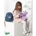 Naturally KIDS Small Unicorn Backpack for 3-4 Year Old Girls - Purple Toddler Backpack with Stuffed Animal - Perfect Gift for Girls - Includes Pockets & Reflective Logo - Buy Online on SooperMarket.com
