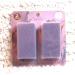Nicole Miller Exfoliating Foot Sponges Set of 2 Purple