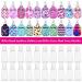 Shynek Hand Sanitizer Holders Set - 40pcs Empty Travel Bottles with Keychain Carriers - Buy Online on SooperMarket.com