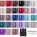 Lavender Violets 48 Gel Polishes UV LED Nail Lamp Kit with Nail Brushes & Top Coats - Q975 Collection - Buy Online on SooperMarket.com