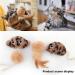Aidiyapet Adult Catnip Toy for Indoor Cats - Interactive Crinkle Toy for Exercise & Entertainment - All Breed Sizes - Black - Buy Online on SooperMarket.com