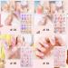 Kalolary 144 PCs Unicorn Pattern Children's Press-On Nails Set | Short Full Cover Artificial Fingernails with Nail Glue Sticker - Perfect Gift for Kids - Buy Online on SooperMarket.com