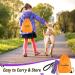 Lynxking 15M Purple Check Cord Dog Leash for Small Medium Large Dogs - Heavy Duty Training Lead with Comfortable Handle - Buy Online on SooperMarket.com
