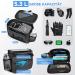 Waterproof Bicycle Handlebar Bag with Adapter | E-Bike & Bike Cell Phone Holder | 5.3L Adjustable Backpack - Buy Online on SooperMarket.com