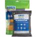 Gonzo Bamboo Charcoal - 1 Medium Bag 250g - Odor Eliminator Bags Natural Purifying Charcoal Odor Absorber Air Freshener For Home Drawers Pets Gym Bag