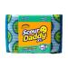 Scrub Daddy Scour Daddy XL Scourers Sponge Non Scratch Scouring Pads Heavy Duty Scourer Pad for Cleaning Dishes Alternative to Metal Kitchen Scourers Cleaning Products Dish Sponges for Washing up Modern