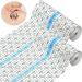 Serfeymi Tattoo Aftercare Waterproof Bandage Tattoo Cover Up Tape 6 Inch x 1.1 Yard x 2 Rolls Transparent Film Dressing Second Skin Bandage Tattoo Adhesive Wrap for Tattoo Healing Protection 2 Rolls - 6 Inch x 1.1 Yard