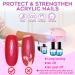 Professional Acrylic Nail Kit for Beginners - Glitter Powder Set with Nail Drill & UV LED Lamp - Buy Online on SooperMarket.com
