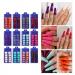 Buy Nude Pink Matte Fake Coffin Press-On Nails for Women & Girls - DIY Nail Art Tips Unity Size #11 - Buy Online on SooperMarket.com