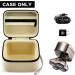Hard Travel Case for Skull Shaver Pitbull Pro Razor - Beard Trimmer Storage Box with Zipper Mesh Pocket - Men's Gold Pro Mustache Grooming Kit - Beige - Buy Online on SooperMarket.com