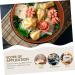 Zerodeko 3pcs Anti-Earth Clay Ramen Bowl De Ceramic Snack Bowls Household Rice Bowl Japanese Bowl Miso Soup Bowls Ceramic Soup Bowl Snack Dish Food Container Commercial Round Bowl 12X12X6.3CMx3pcs Blackx3pcs - Buy Online on SooperMarket.com
