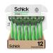 Schick Xtreme 3 Original Sensitive Razor  Disposable Razors Men, Head Razor, Razors for Men Sensitive Skin, 12 Count razor 12 Count (Pack of 1)