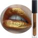 Mynena Yellow Gold Lip Gloss Topper Shimmer Glossy Finish Liquid Lipstick Moisturizing with Jojoba Oil | Talc-Free Mica-Free Gluten-Free Paraben-Free Cruelty-Free Vegan | Sunny