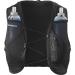 Salomon Active Skin 8 Unisex Hydration Vest Trail Running Hiking MTB with Hydration Bottles M BLACK / METAL / BLACK