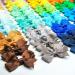 50 Pcs Tiny Baby Hair Clips - Alligator Clips Hair Bows for Girls in 25 Pairs - Hair Barrettes for Infants and Toddlers - Assorted Colors - Buy Online on SooperMarket.com