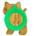 Eco Health Kitten Bamboo Baby Plate - Non-Toxic Suction Cup Toddler Plate for Baby Weaning - Cool to The Touch - Green - Buy Online on SooperMarket.com