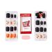 Shop KISS imPRESS Limited Edition Halloween Glow-In-The-Dark Press-On Nails - Hey Boo-tiful with PureFit Technology | Includes Prep Pad Mini File & Cuticle Stick - International Shipping Available - Buy Online on SooperMarket.com