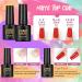 PEACECOLOR Gel Nail Kit with Electric Nail File | 10 Colors Gel Polish Set | 36W UV/LED Lamp | Starter Kit with Professional Manicure Tools & Halloween Decorations - Buy Online on SooperMarket.com