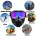 Anti-Fog Full Face Paintball Mask for Motorcycle, Cycling, Skiing - Colorful - Buy Online on SooperMarket.com