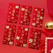6Pcs Chinese Lunar New Year Red Envelopes Rectangle Red Packet Personalized Red Pocket Hong Bao for Graduation A Style A - Buy Online on SooperMarket.com