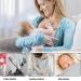 Shop Taozoey Breastfeeding Towel - Soft Breathable 100% Cotton Cloth for On-the-Go Moms | Perfect Musselin Nursing Cover - Buy Online on SooperMarket.com