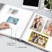 Fintie Self-Adhesive Photo Album | 60 Sticky Pages | Metallic Pen | DIY Scrapbook for 3x5, 4x6, 5x7, 6x8, 8x10 Pictures | Family, Wedding, Anniversary | Raining Hearts Design - Buy Online on SooperMarket.com