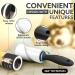 Tydi Pet Lint Rollers - 500 Sheets of Lint Roller Refills & 2 Handles - 100 Sheets per Sticky Clothes Roller - Lint Rollers for Pet Hair - Reusable Lint Roller for Clothes - Fluff Remover for Clothes 2 Handles + 500 Sheets - Buy Online on SooperMarket.com