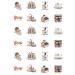 24 Reading Edible pre-cut cupcake toppers - Buy Online on SooperMarket.com