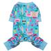 KYEESE Dog Pajamas Lightweight Dog Pjs for Medium Dogs Dog Onesie Jumpsuit Great for Summer Dog Hair Shedding Cover Dog Apparel X-Large (Pack of 1) 1# Breathable (Flamingo)