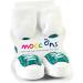 Mocc Ons 12-18 Months Sneaker Turquoise | Washable Leather Sole Slipper Socks - Buy Online on SooperMarket.com