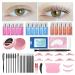 PERMANIA Lash Perm Kit  Lash Lift Sachet Kit with 10g New Eyelash Lifting Adhesive Smells Great Keeps Both Lashes and Brows in Place 8 Weeks Mega L Curl Eyelash and Brow Lamination