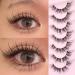 Geeneiya Fairy Natural Cluster Cat Eye Wispy Mink False Eyelashes - DIY Lash Extensions - Buy Online on SooperMarket.com