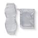 Conair Weighted Eye Mask for Sleeping  Satin Lavender Scented Eye Mask with Storage Pouch in Silver by Travel Smart