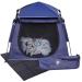POP 'N GO Pet Playpen for Dogs & Cats - Portable, 39-inch-Wide x 33-inch-Tall Cat and Puppy Dog Tent - Indoor or Outdoor Pen for Small, Medium and Large Pets Navy