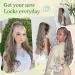 YEESHEDO Long Wavy Drawstring Ponytail Extension 26 Ash Blonde with Platinum Highlights - Buy Online on SooperMarket.com