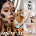 BOBISUKA Black Liquid Face and Body Paint - Washable Non-Toxic Fast Drying Makeup for Halloween Skeleton Skull Cosplay SFX - 130ml Large Capacity - Buy Online on SooperMarket.com